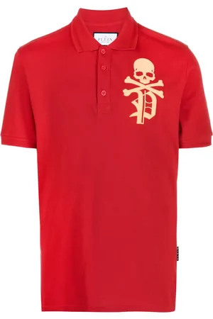Philipp Plein Poloshirt mit Logo-Print