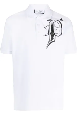 Philipp Plein Poloshirt mit Logo-Print