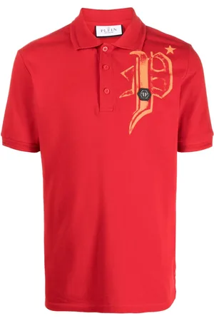 Philipp Plein Skull and Bones Poloshirt