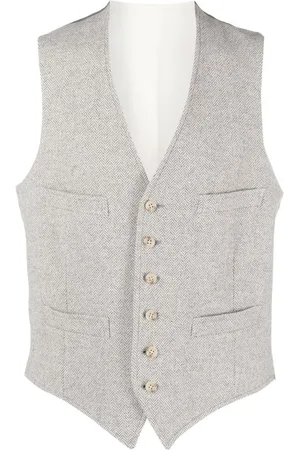 Ralph Lauren Weste mit Fischgrätenmuster