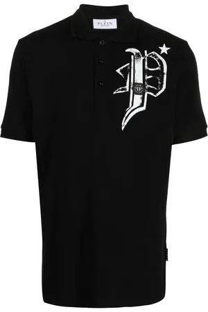 Philipp Plein Skull and Bones Poloshirt