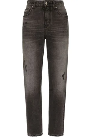 Dolce & Gabbana Hoch sitzende Boyfriend-Jeans