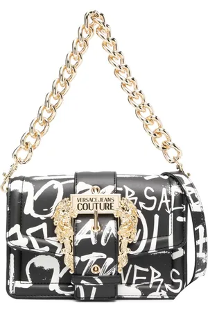 VERSACE Umhängetasche mit Graffiti-Print