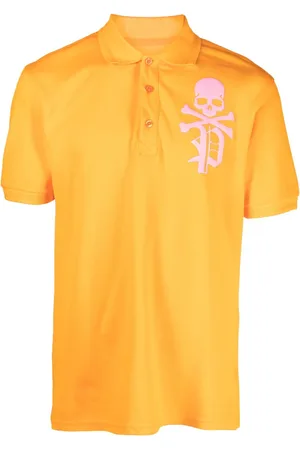 Philipp Plein Poloshirt mit Totenkopf-Print