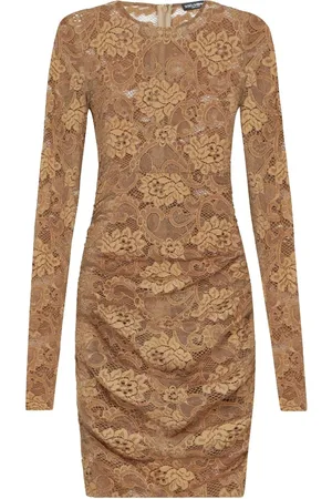 Dolce & Gabbana Transparentes Minikleid