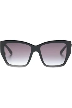 Bvlgari Eckige Brille mit Farbverlauf