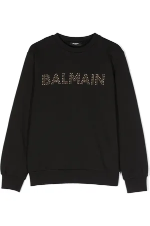 Balmain Sweatshirt mit Logo-Verzierung