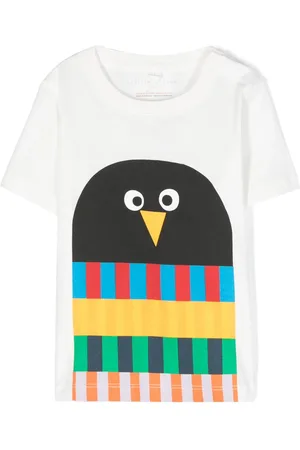 Stella McCartney T-Shirt mit Pinguin-Print