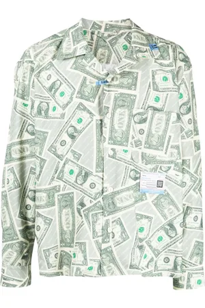 Maison Mihara Yasuhiro Hemd mit Dollar-Print