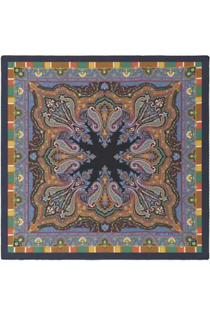 Etro Einstecktuch aus Seide mit Print