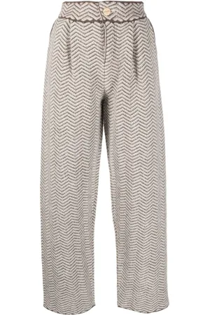 Barrie Hose mit Zickzackmuster