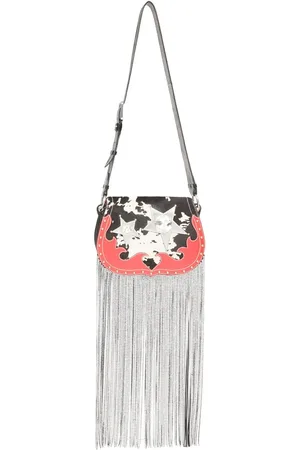 Maison Margiela Guitar Schultertasche mit Fransen