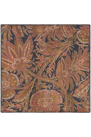 Etro Einstecktuch aus Seide mit Print