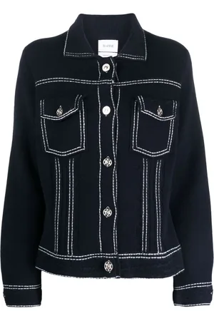 Barrie Jacke mit Kontrastnähten