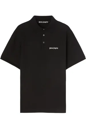 Palm Angels Poloshirt mit Logo-Stickerei