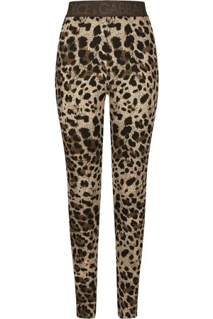 Dolce & Gabbana Leggings mit Logo-Bund