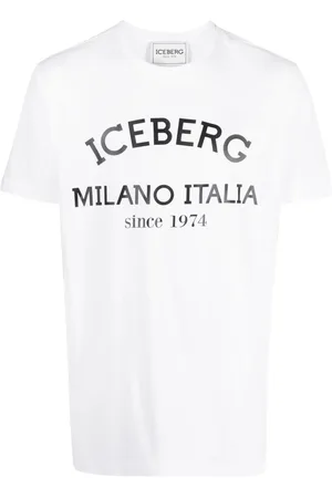 Iceberg T-Shirt mit Logo-Print