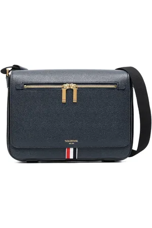 Thom Browne Kuriertasche mit Logo-Prägung