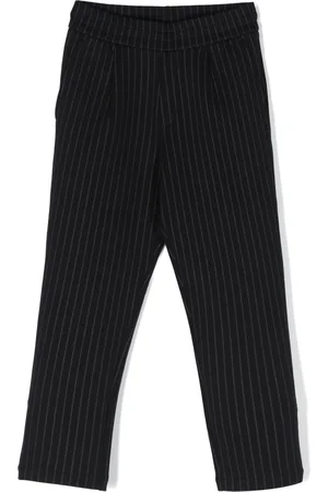 Emporio Armani Gestreifte Straight-Leg-Hose