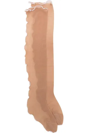 MAISON CLOSE Strumpfhose mit Kontrastfutter