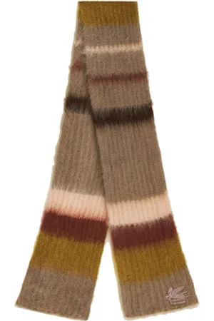 Etro Gerippter Schal mit Streifen