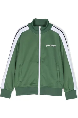 Palm Angels Sportjacke mit Logo-Print