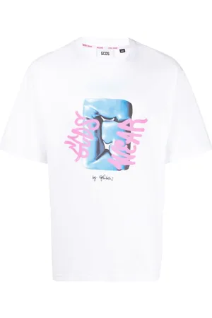 GCDS T-Shirt mit Logo-Print