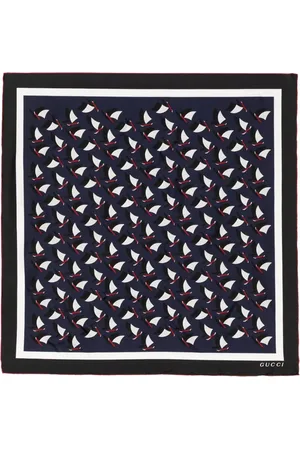 Gucci Seidenschal mit abstraktem Muster