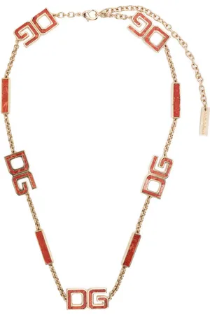 Dolce & Gabbana Halskette mit Logo-Details