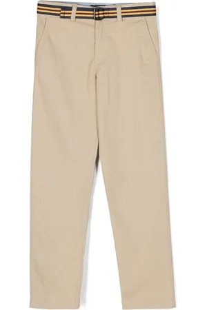Ralph Lauren Gerade Hose mit Gürtel