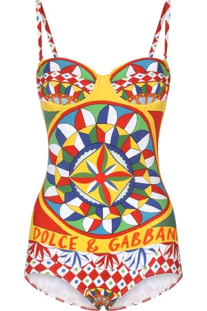 Dolce & Gabbana Badeanzug mit Print