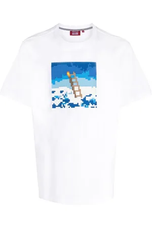 MOSTLY HEARD RARELY SEEN T-Shirt mit "Highest up Here"-Print