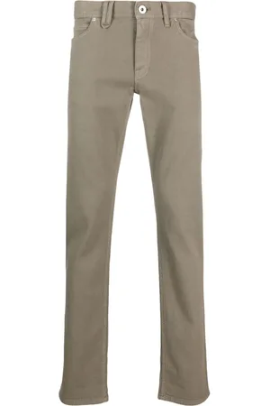 BRIONI Tief sitzende Slim-Fit-Jeans