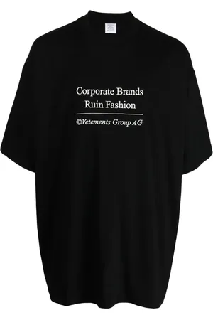 Vetements T-Shirt mit Logo-Print