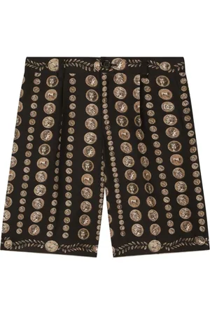 Dolce & Gabbana Bermudas mit Münzen-Print