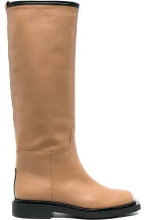 3Juin Stiefel mit runder Kappe