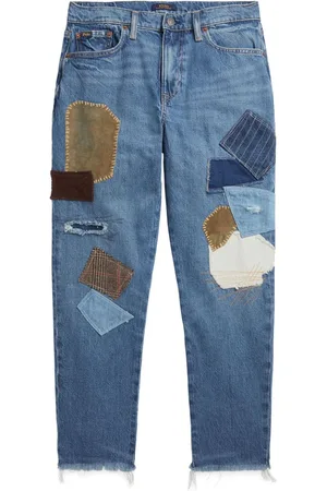 Ralph Lauren Jeans mit Patchwork-Design
