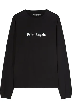 Palm Angels Langarmshirt mit Logo-Stickerei