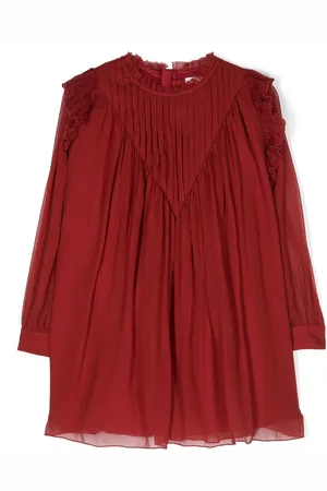 Chloé Ausgestelltes Kleid aus Seide