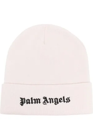 Palm Angels Beanie mit Logo-Stickerei