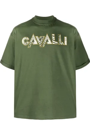 Roberto Cavalli T-Shirt mit Zebra-Print