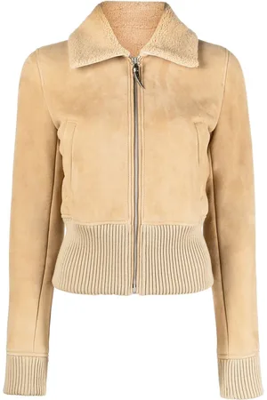 Roberto Cavalli Bomberjacke aus Wildleder