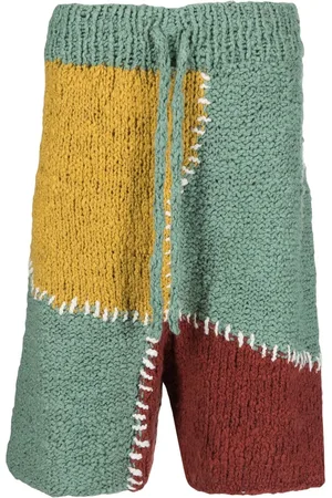 THE ELDER STATESMAN Gestrickte Shorts aus Bio-Baumwolle