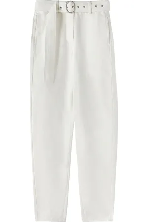 Jil Sander Weite High-Waist-Jeans