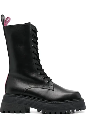 3Juin Stiefel mit Schnürung