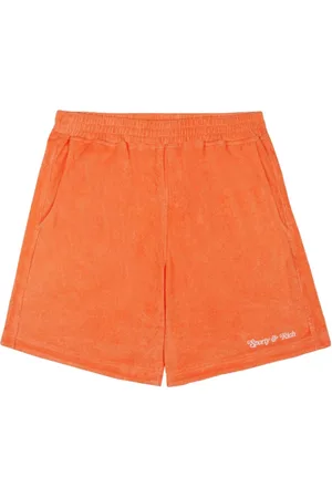 Sporty & Rich NY Tennis Club Straight-Leg-Shorts