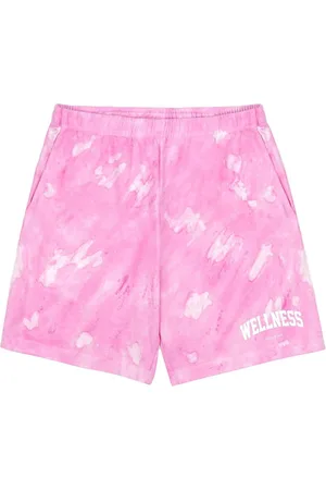 Sporty & Rich Wellness Shorts mit Batikmuster