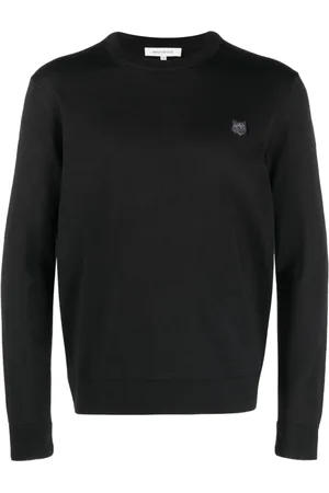 Maison Kitsuné Sweatshirt mit Logo-Applikation