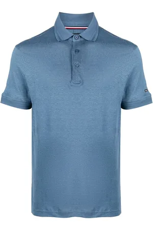 Tommy Hilfiger Poloshirt mit Logo-Schild