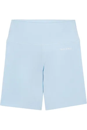 Sporty & Rich Radlerhose mit Logo-Print